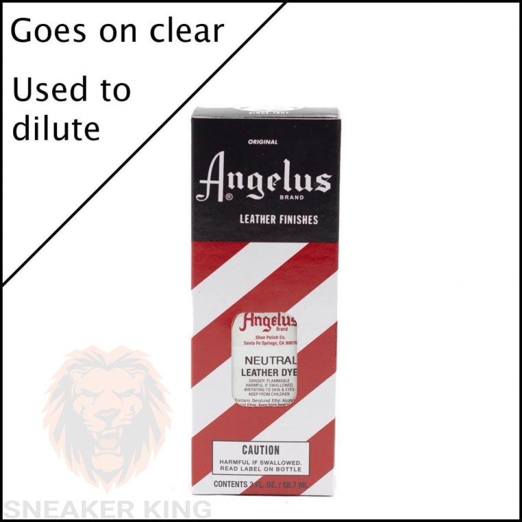 Барвник для шкіри Angelus leather dye Neutral (безбарвний) made in USA
